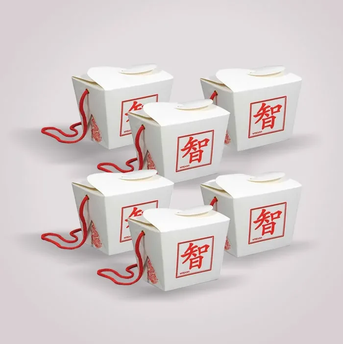 Custom Chinese take-out boxes