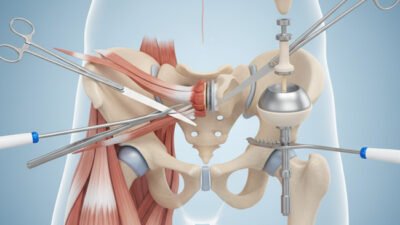 Hip replacement surgery
