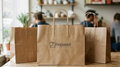 kraft papaer bags for Grocery to Gift Packaging