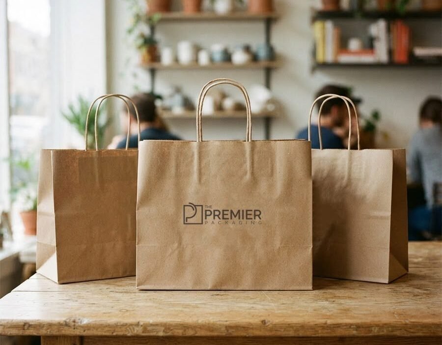 kraft papaer bags for Grocery to Gift Packaging